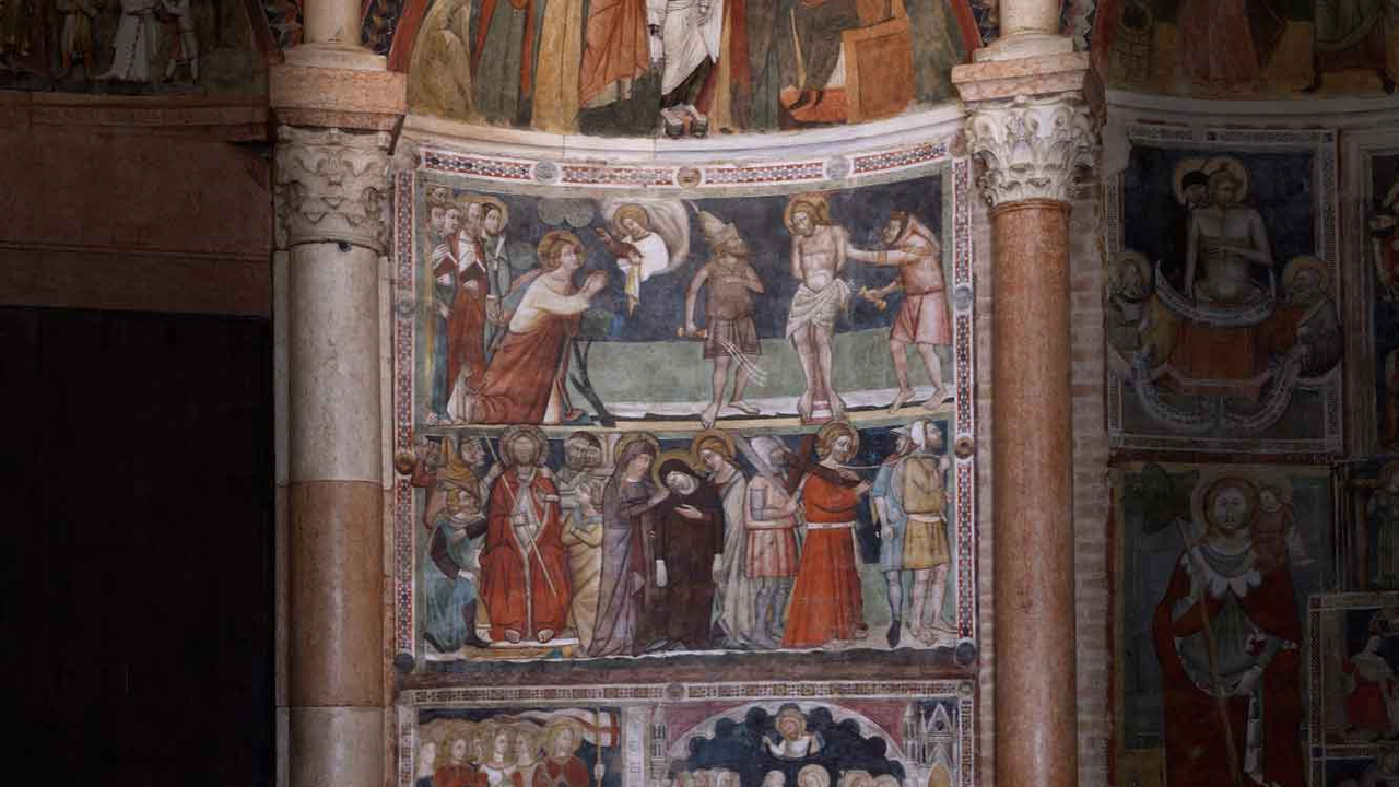 Il decimo nicchione: la Presentazione di Maria nel Tempio
