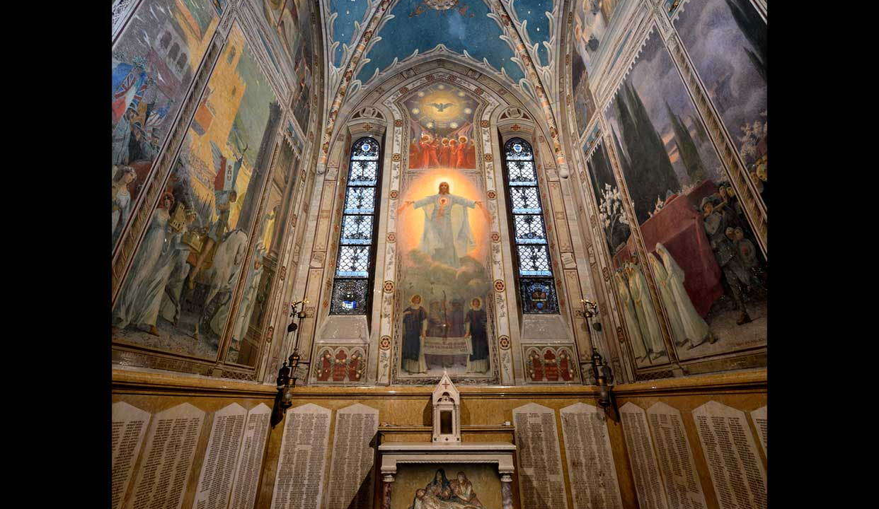 La cappella dei Caduti