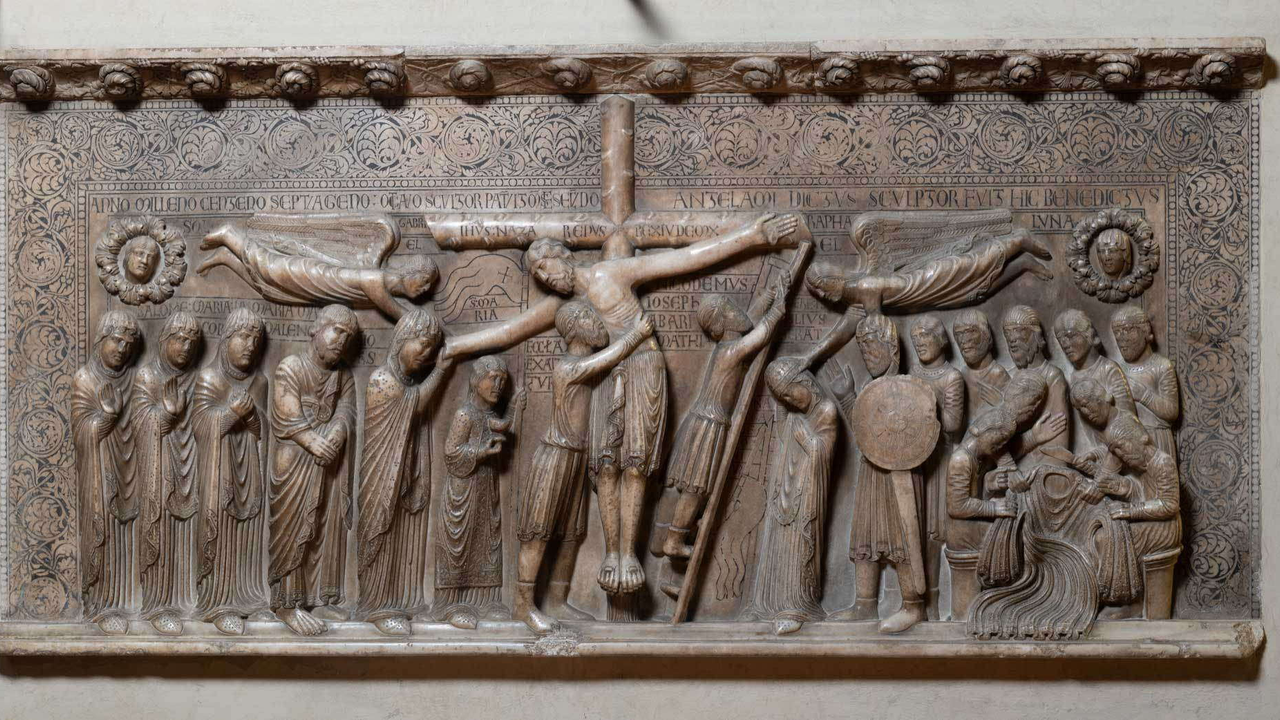 B. Antelami, “La deposizione dalla croce”