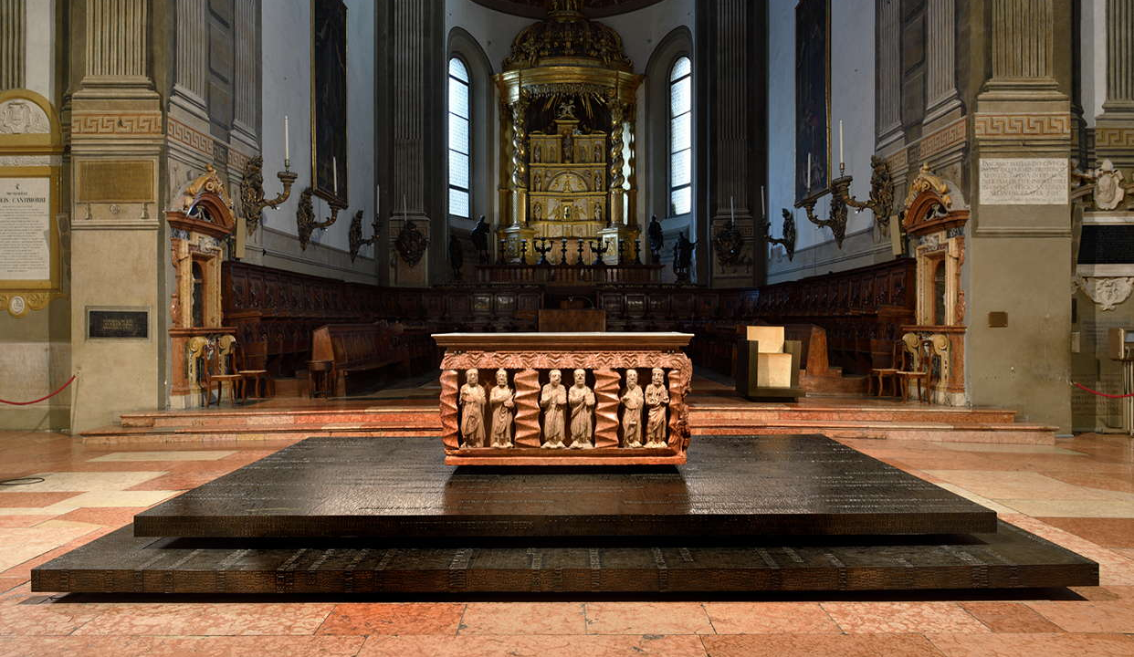 Il presbiterio e l’abside